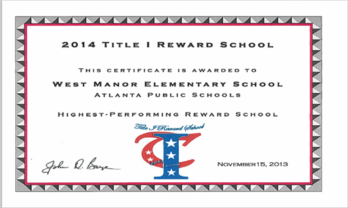 2014 Title 1 Reward 